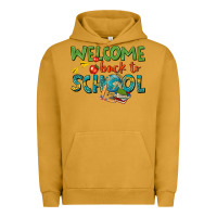 Pigment Peanut Butter welcome back to school Urban Hoodie - texasbilliewilder