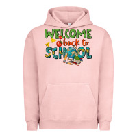 Pigment Salmon welcome back to school Urban Hoodie - texasbilliewilder