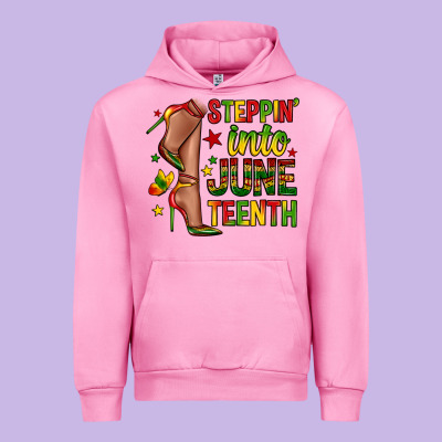Urban Hoodie steppin into juneteenth