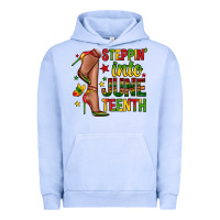 Pigment Grape Ice steppin into juneteenth Urban Hoodie - Zillion Design Studio