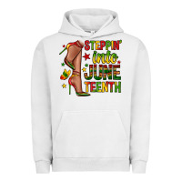 Pigment Lunar Rock steppin into juneteenth Urban Hoodie - Zillion Design Studio