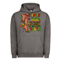 Pigment Tornado steppin into juneteenth Urban Hoodie - Zillion Design Studio