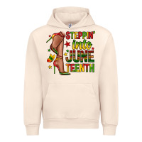 Sandshell steppin into juneteenth Urban Hoodie - Zillion Design Studio