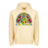 Pina Colada hello back to school rainbow Premium Hoodie - texasbilliewilder