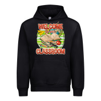 Black welcome to our classroom Urban Hoodie - texasbilliewilder