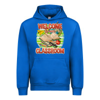 Cobalt welcome to our classroom Urban Hoodie - texasbilliewilder