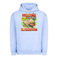 Pigment Grape Ice welcome to our classroom Urban Hoodie - texasbilliewilder