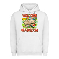 Pigment Lunar Rock welcome to our classroom Urban Hoodie - texasbilliewilder