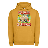 Pigment Peanut Butter welcome to our classroom Urban Hoodie - texasbilliewilder