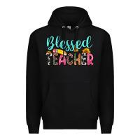 Black blessed teacher Premium Hoodie - Zillion Design Studio
