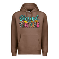Chestnut blessed teacher Premium Hoodie - Zillion Design Studio