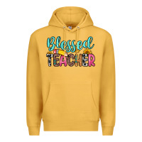 Mustard blessed teacher Premium Hoodie - Zillion Design Studio