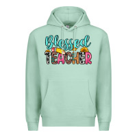Seafoam blessed teacher Premium Hoodie - Zillion Design Studio