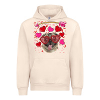 Sandshell valentine's day  pug Urban Hoodie - RanaPortraitStore