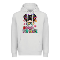 Dove Grey hello fifth grade Premium Hoodie - texasbilliewilder