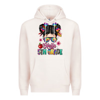 Pale Pink hello fifth grade Premium Hoodie - texasbilliewilder