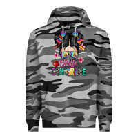 Slate Camo hello fifth grade Premium Hoodie - texasbilliewilder