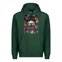 Sports Green hello fifth grade Premium Hoodie - texasbilliewilder