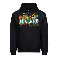 Black western teacher squad Urban Hoodie - texasbilliewilder
