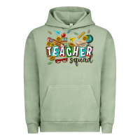 Pigment Oil Green western teacher squad Urban Hoodie - texasbilliewilder