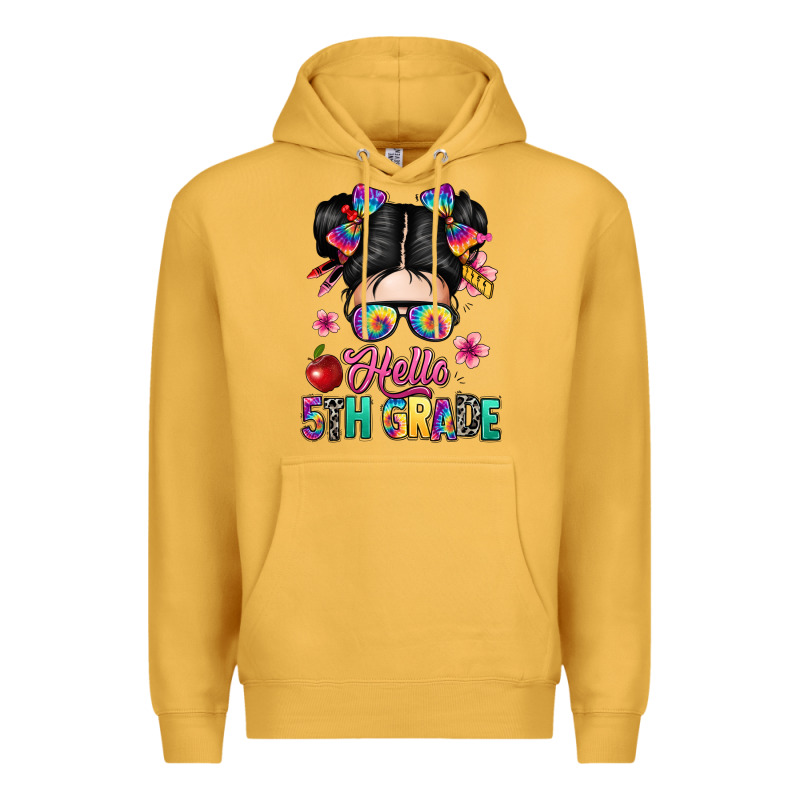 Hello Fifth Grade Premium Hoodie by texasbilliewilder | Teevron