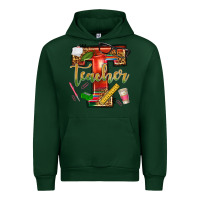 Forest Green western teacher Urban Hoodie - texasbilliewilder