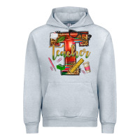 Heather Grey western teacher Urban Hoodie - texasbilliewilder