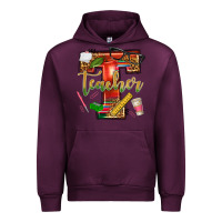 Mauve Wine western teacher Urban Hoodie - texasbilliewilder