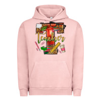 Pigment Salmon western teacher Urban Hoodie - texasbilliewilder
