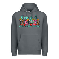 Rock being a teacher makes my life complete Premium Hoodie - Zillion Design Studio