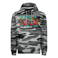 Slate Camo being a teacher makes my life complete Premium Hoodie - Zillion Design Studio