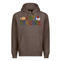 Coffee art teacher Premium Hoodie - Zillion Design Studio