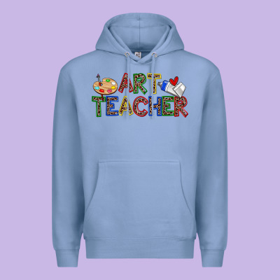 Art Teacher Premium Hoodie Designed By Zillion Design Studio