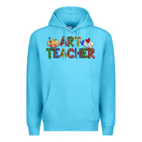 Ocean Blue art teacher Premium Hoodie - Zillion Design Studio