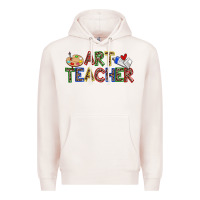Pale Pink art teacher Premium Hoodie - Zillion Design Studio