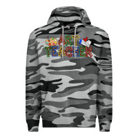 Slate Camo art teacher Premium Hoodie - Zillion Design Studio