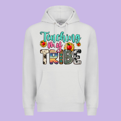 Teaching My Tribe Premium Hoodie Designed By Zillion Design Studio
