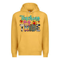 Mustard teaching my tribe Premium Hoodie - Zillion Design Studio