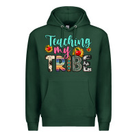 Sports Green teaching my tribe Premium Hoodie - Zillion Design Studio