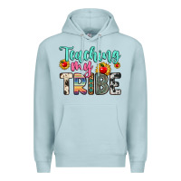 Blue Mist teaching my tribe Premium Hoodie - Zillion Design Studio