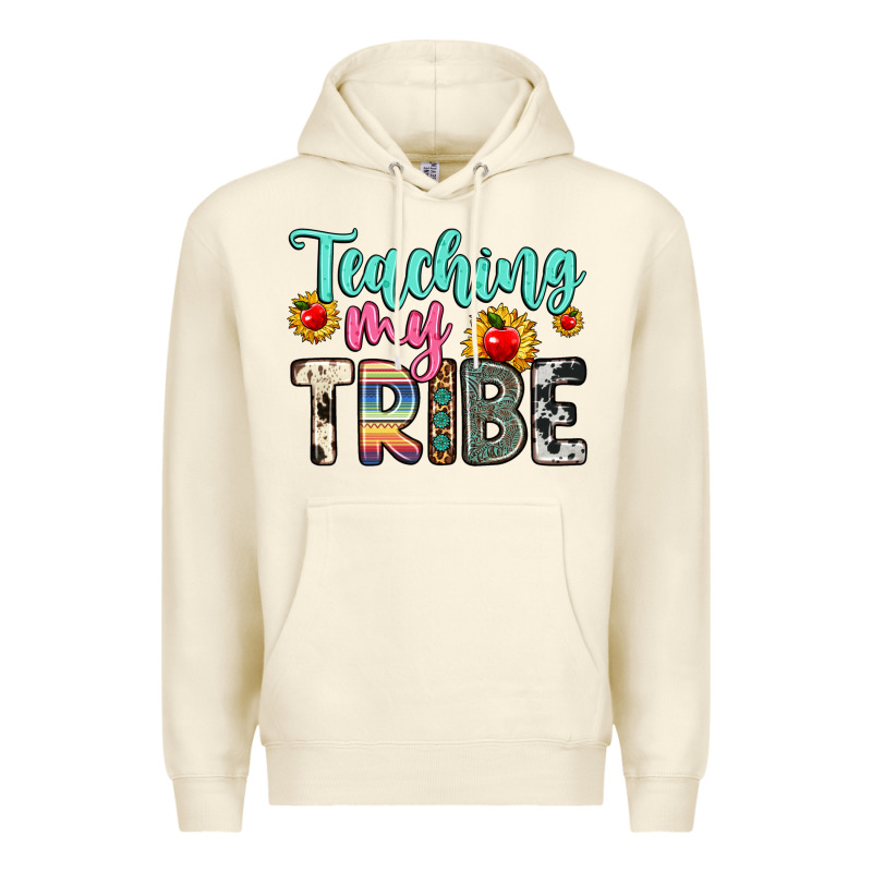 Teaching My Tribe Premium Hoodie by Zillion Design Studio | Teevron