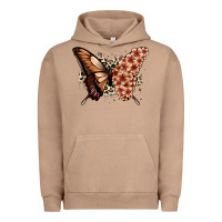 Pigment Burro melanin  butterfly Urban Hoodie - Zillion Design Studio