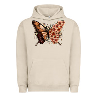 Pigment French Oak melanin  butterfly Urban Hoodie - Zillion Design Studio