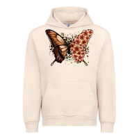 Sandshell melanin  butterfly Urban Hoodie - Zillion Design Studio