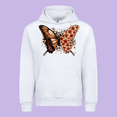 Urban Hoodie melanin  butterfly