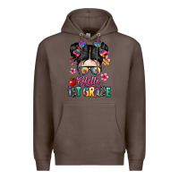 Coffee hello first grade Premium Hoodie - texasbilliewilder
