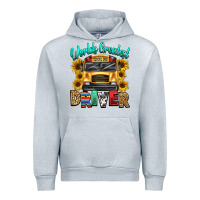 Heather Grey worlds greatest school bus driver Urban Hoodie - texasbilliewilder