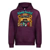 Mauve Wine worlds greatest school bus driver Urban Hoodie - texasbilliewilder