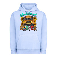 Pigment Grape Ice worlds greatest school bus driver Urban Hoodie - texasbilliewilder
