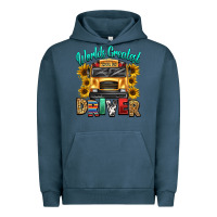 Pigment Midnight Navy worlds greatest school bus driver Urban Hoodie - texasbilliewilder